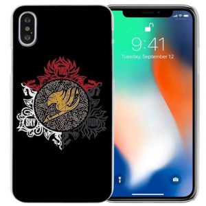 Logo Fairy Tail iPhone Case フ ェ ア リ ー テ イ ル Apple iPhones dành cho iPhone 4 4s / Black Official Fairy Tail Merch
