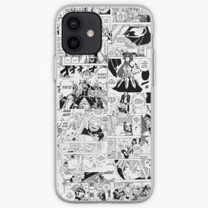 Fairy Tail Collage Étui souple pour iPhone RB0607 Produit officiel Fairy Tail Merch