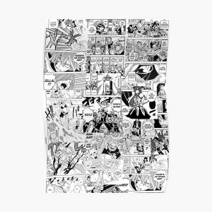 Sản phẩm Fairy Tail Collage Poster RB0607 Offical Hàng hóa Fairy Tail