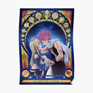 Sản phẩm Natsu and Lucy Poster RB0607 Offical Fairy Tail Merch