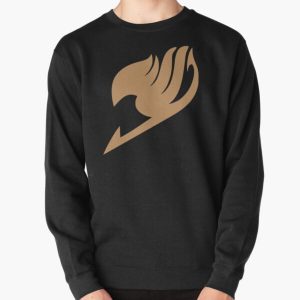 Fairy Tail Logo (Brown) Pullover Sweatshirt RB0607 product Offical Fairy Tail Merch
