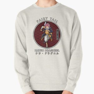 NATSU DRAGNEEL I IN THE RED CIRCLE Pullover-Sweatshirt RB0607 Produkt Offizieller Fairy Tail Merch