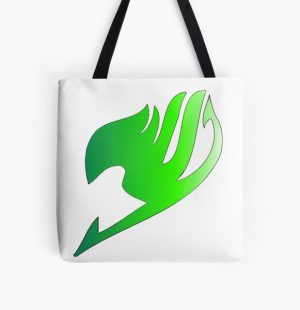 Fairy Tail Green fade symbol All Over Print Tote Bag RB0607 product Offical Fairy Tail Merch