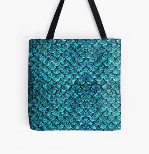 Mermaid Scales  All Over Print Tote Bag RB0607 product Offical Fairy Tail Merch