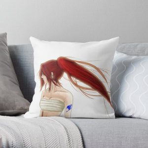 Fairwell for Now - Erza Scarlet Throw Pillow RB0607 product Offical Fairy Tail Merch