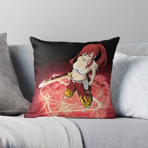Sản phẩm Erza Scarlet Throw Pillow RB0607 Hàng hóa Fairy Tail Offical
