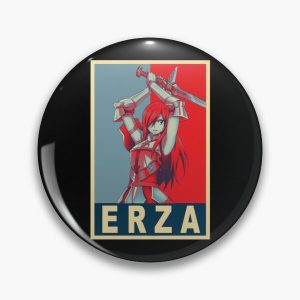 Erza Scarlet - Poster Pin RB0607 product Offical Fairy Tail Merch