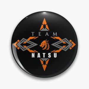 Natsu fire dragon orange Fairy tail anime emblème v2 Pin RB0607 produit Officiel Fairy Tail Merch