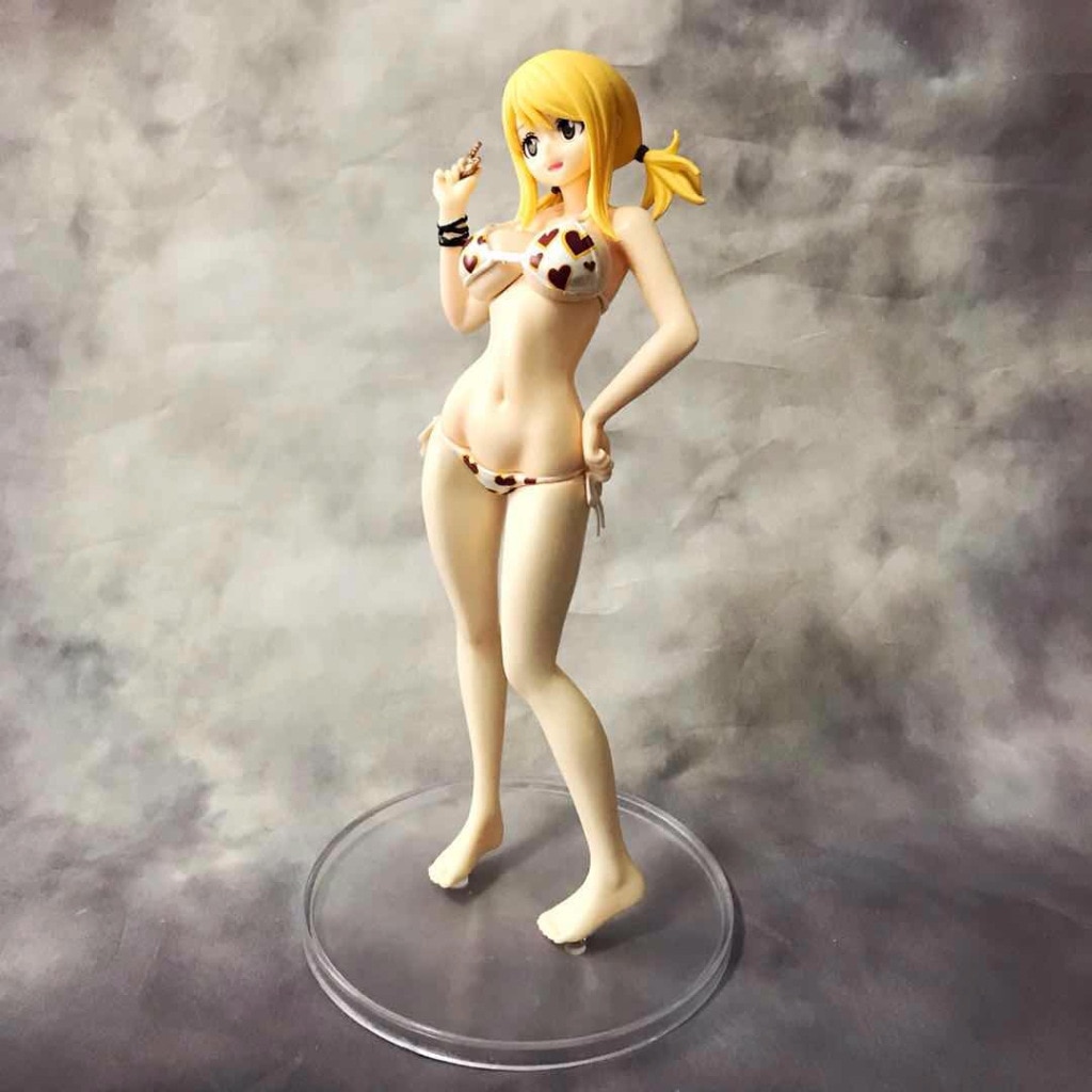 24cm Fairy Tail lucy sexy girl Action Figure PVC Collection Model toys for christmas gift