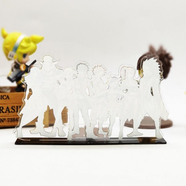 Fairy Tail union group Natsu Lucy Erza Gray Wendy Laxus acrylic stand figure model plate holder 1 - Fairy Tail Store