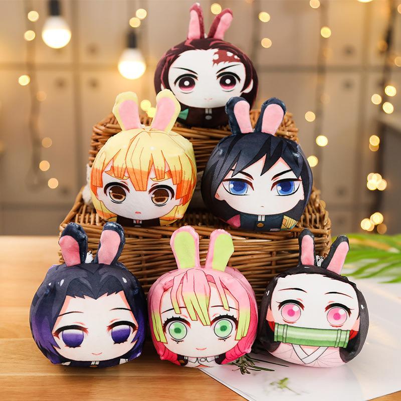 Devil s Blade Japanese Manga Anime Plushies Demon Slayer Kimetsu No Yaiba Animation Derivatives Stuffed Plush - Fairy Tail Store