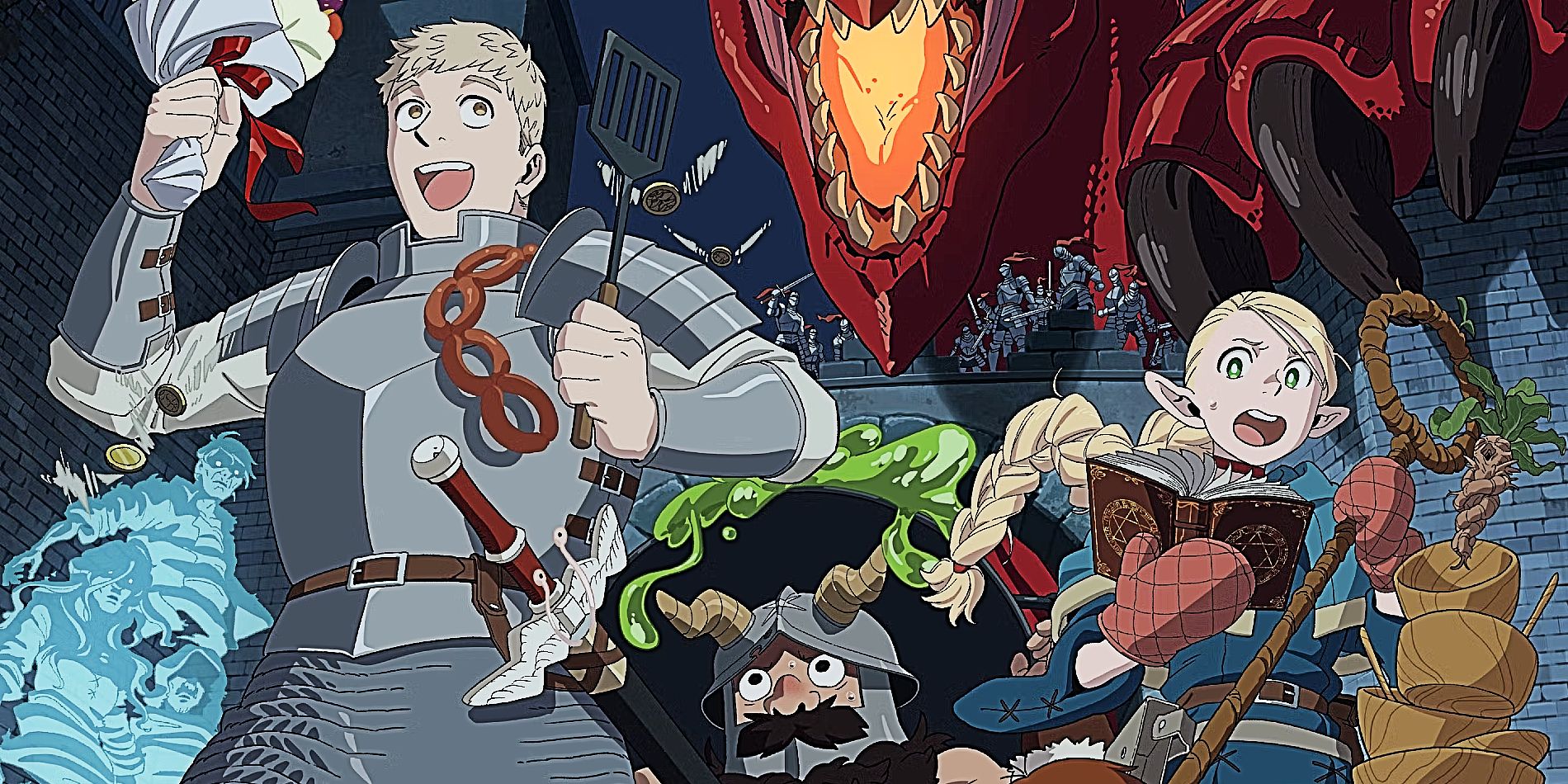 delicious in dungeon anime visual - Fairy Tail Store